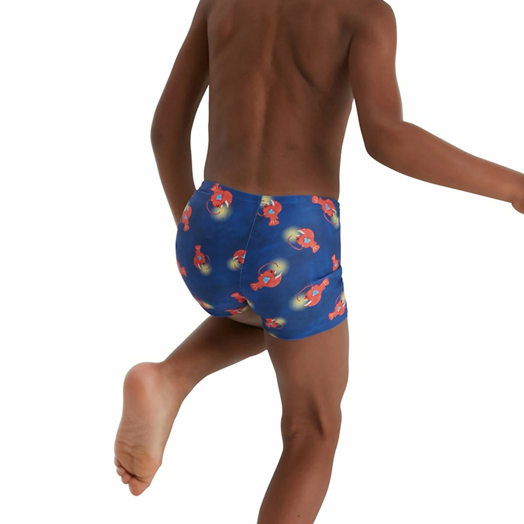 Speedo Digital Allover Jammer Schwimmshort Jungen Blauw - Oranje 4 Speedo Digital Allover Jammer Schwimmshort Jungen Blauw - Oranje – Bild 2