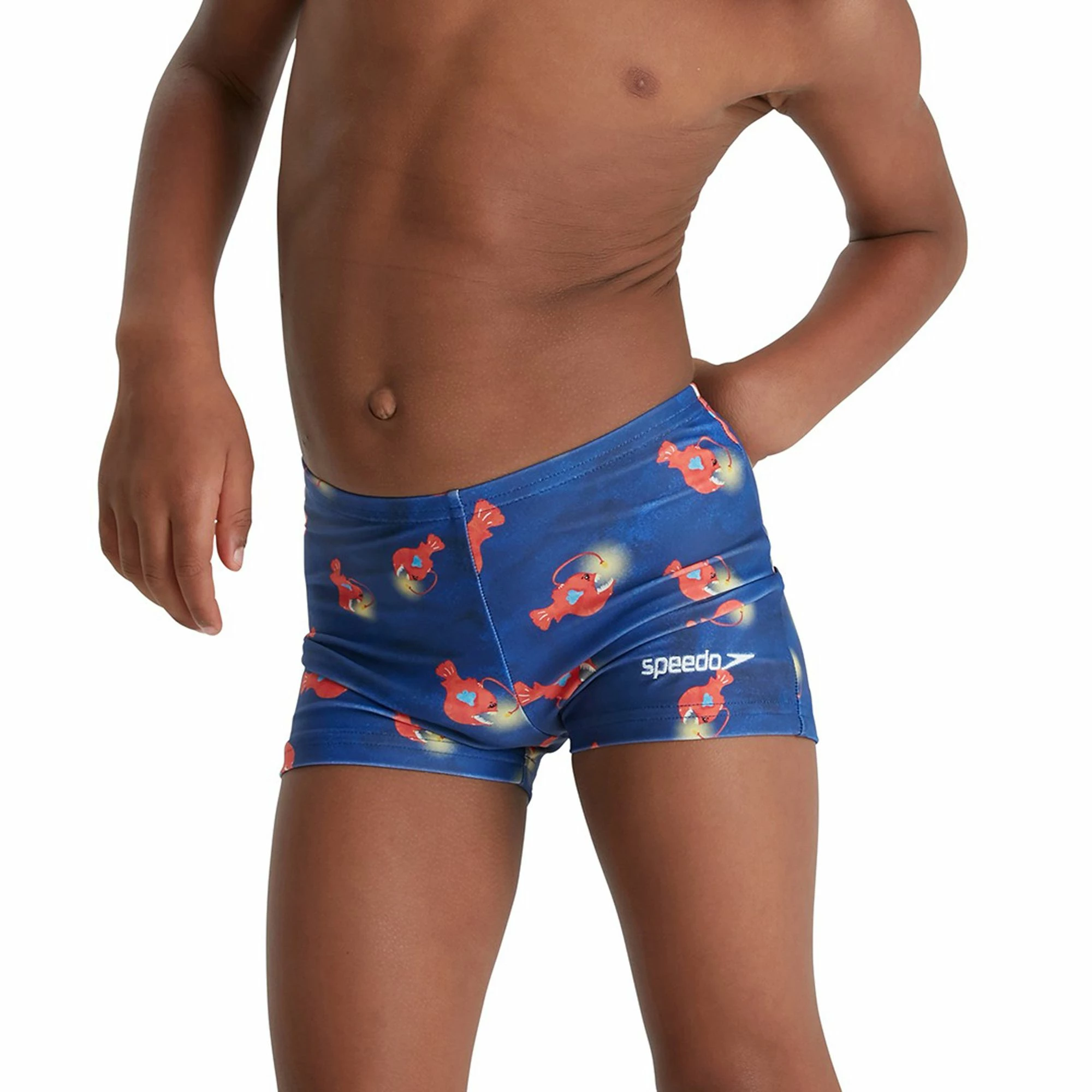Speedo Digital Allover Jammer Schwimmshort Jungen Blauw - Oranje 5 Speedo Digital Allover Jammer Schwimmshort Jungen Blauw - Oranje – Bild 3