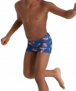 Speedo Digital Allover Jammer Schwimmshort Jungen Blauw - Oranje 10 Speedo Digital Allover Jammer Schwimmshort Jungen Blauw - Oranje -Adidas-Shop Speedo Digital Allover Zwemboxer Jongens 4 2202091139