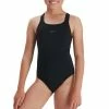 Speedo ECO Endurance+ Medalist Badeanzug Mädchen Schwarz 2 Speedo ECO Endurance+ Medalist Badeanzug Mädchen Schwarz -Adidas-Shop Speedo ECO Endurance Medalist Badpak Meisjes 2201271632 1