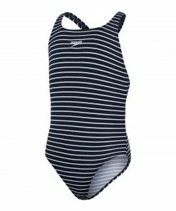 Speedo Essential Medalist Badeanzug Mädchen Marine - Weiß -Adidas-Shop Speedo Essential Medalist Badpak Meisjes 5 2201271632