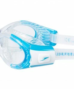 Speedo Futura Biofuse Flex Mirror Goggle JR Weiß - Hellblau -Adidas-Shop Speedo Futura Biofuse Flex Mirror Goggle JR 3 5