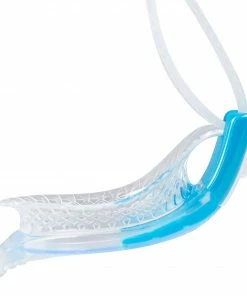 Speedo Futura Biofuse Flex Mirror Goggle JR Weiß - Hellblau -Adidas-Shop Speedo Futura Biofuse Flex Mirror Goggle JR 4 5