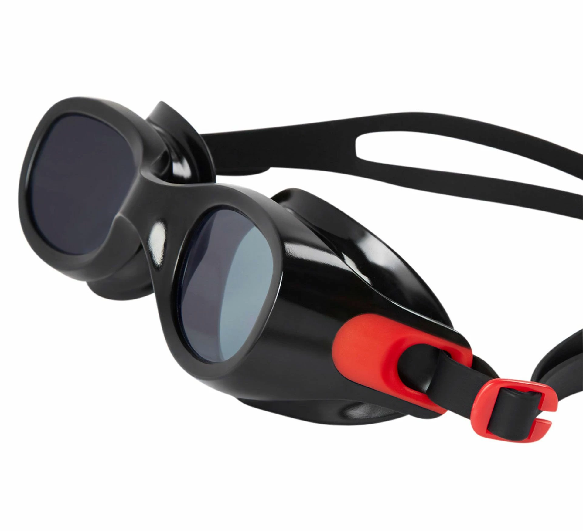 Speedo Goggle Futura Schwarz - Rot 4 Speedo Goggle Futura Schwarz - Rot – Bild 2