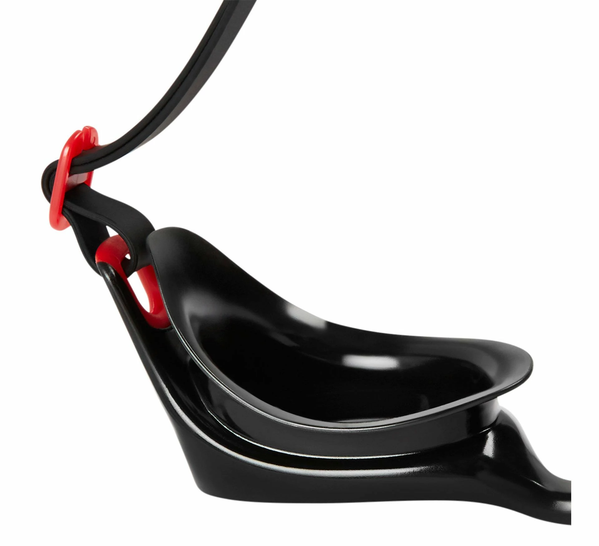 Speedo Goggle Futura Schwarz - Rot 5 Speedo Goggle Futura Schwarz - Rot – Bild 3