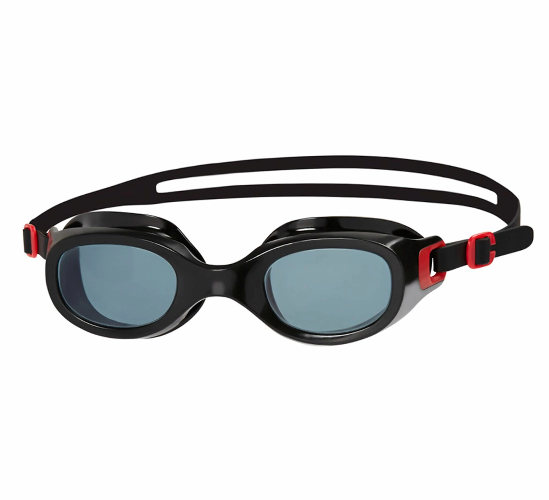 Speedo Goggle Futura Schwarz - Rot 3 Speedo Goggle Futura Schwarz - Rot