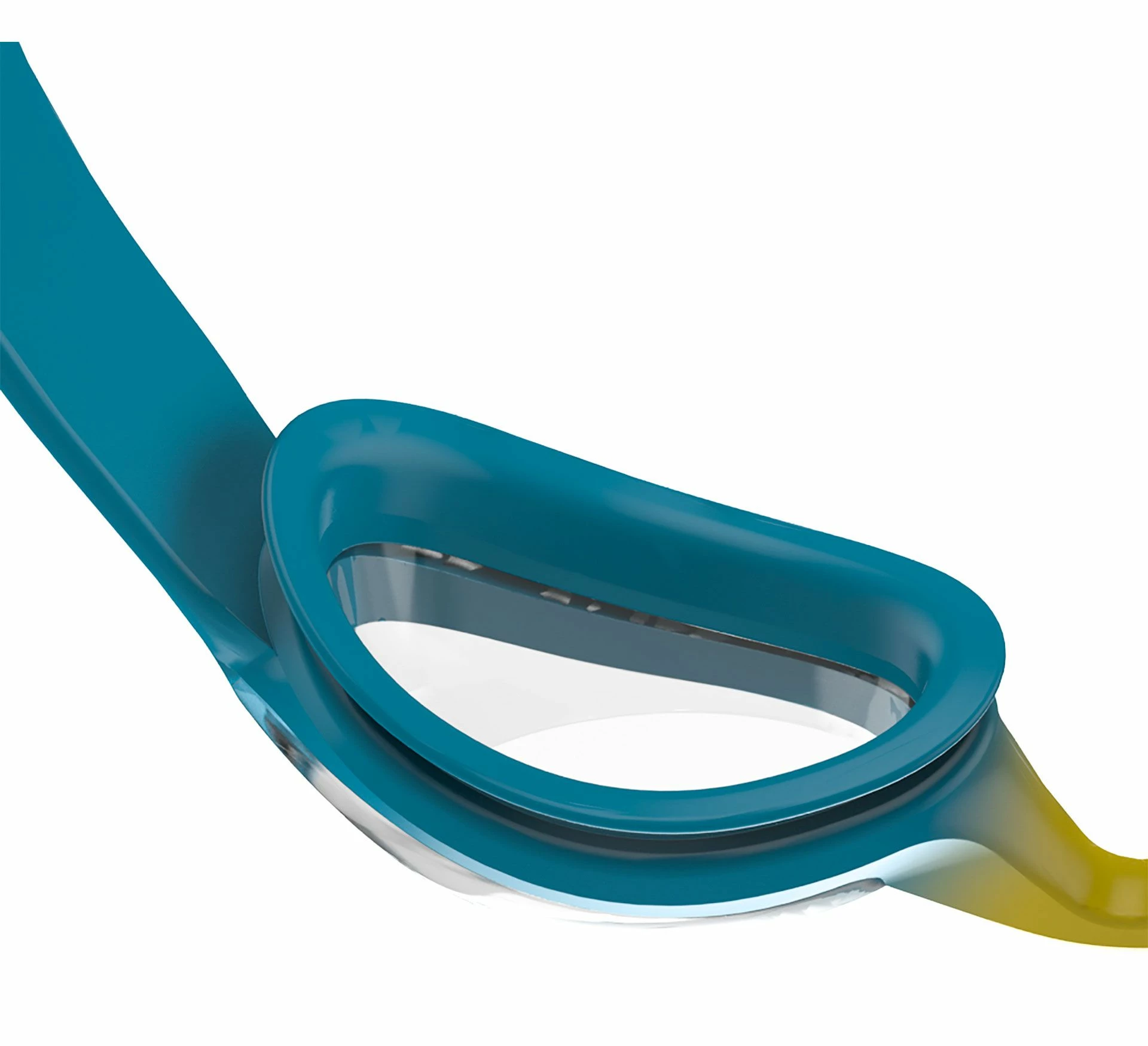 Speedo Illusion Schwimmbrille Kinder Blau - Gelb 6 Speedo Illusion Schwimmbrille Kinder Blau - Gelb – Bild 4