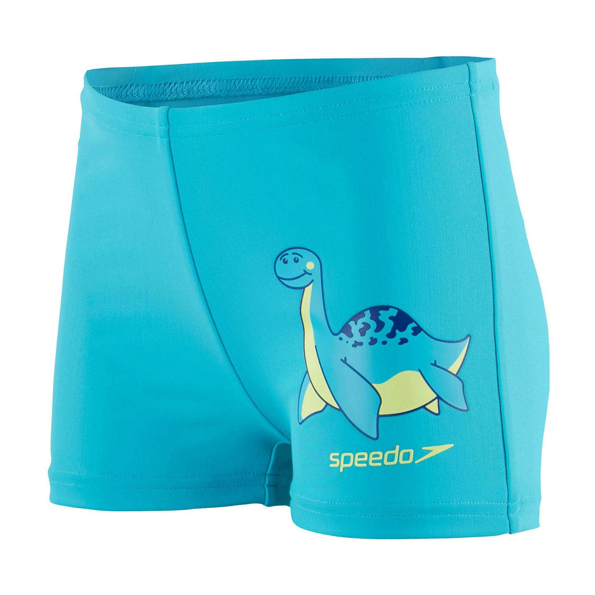 Speedo Placement Schwimmshort Jungen Blau - Gelb 3 Speedo Placement Schwimmshort Jungen Blau - Gelb