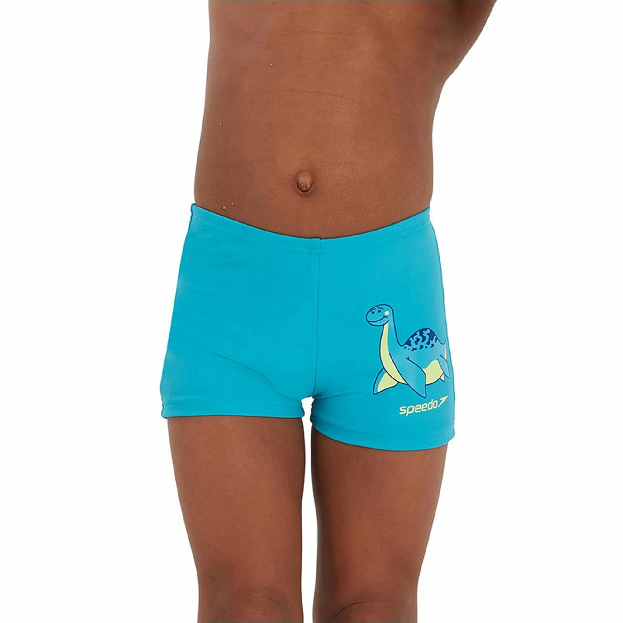Speedo Placement Schwimmshort Jungen Blau - Gelb 4 Speedo Placement Schwimmshort Jungen Blau - Gelb – Bild 2