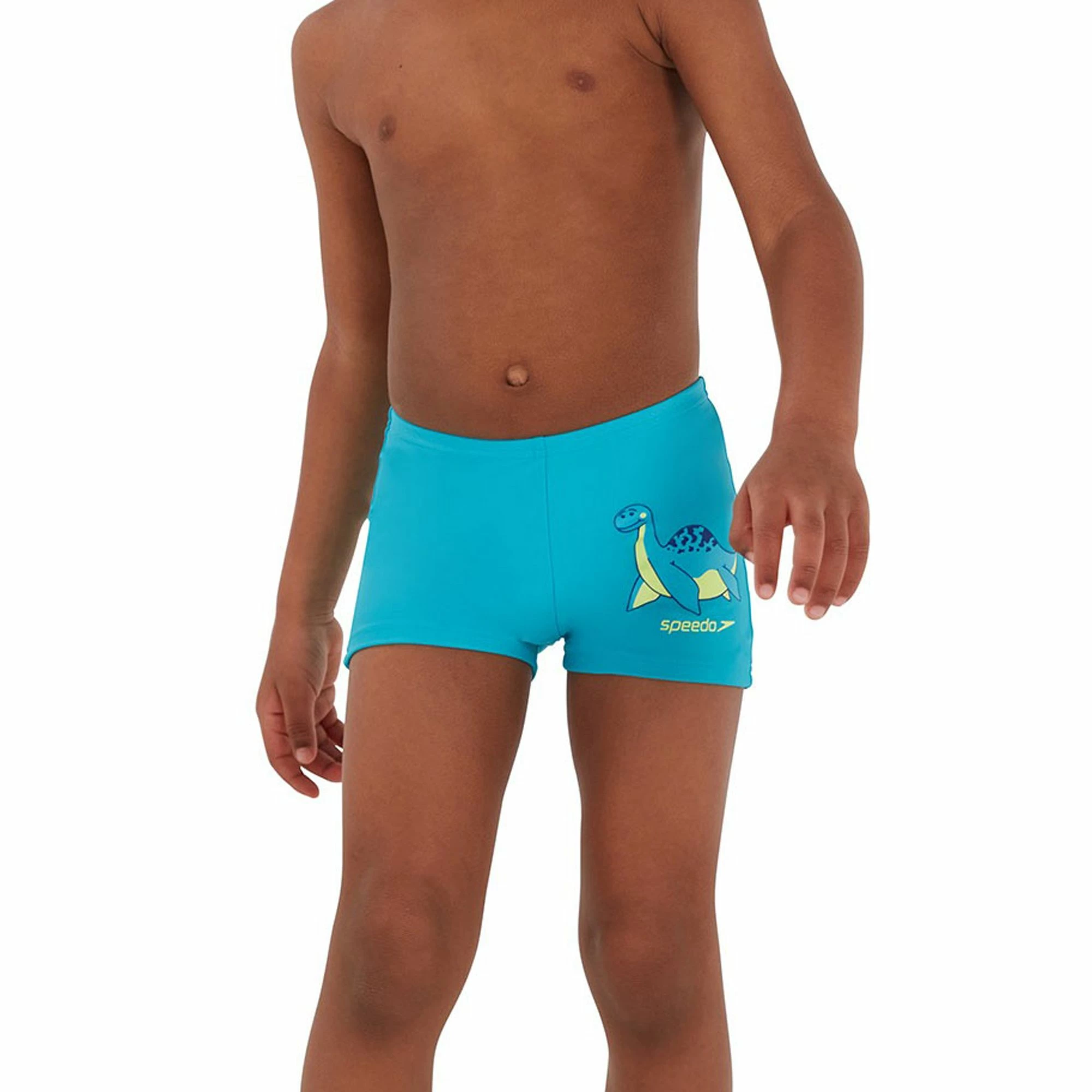 Speedo Placement Schwimmshort Jungen Blau - Gelb 7 Speedo Placement Schwimmshort Jungen Blau - Gelb – Bild 5
