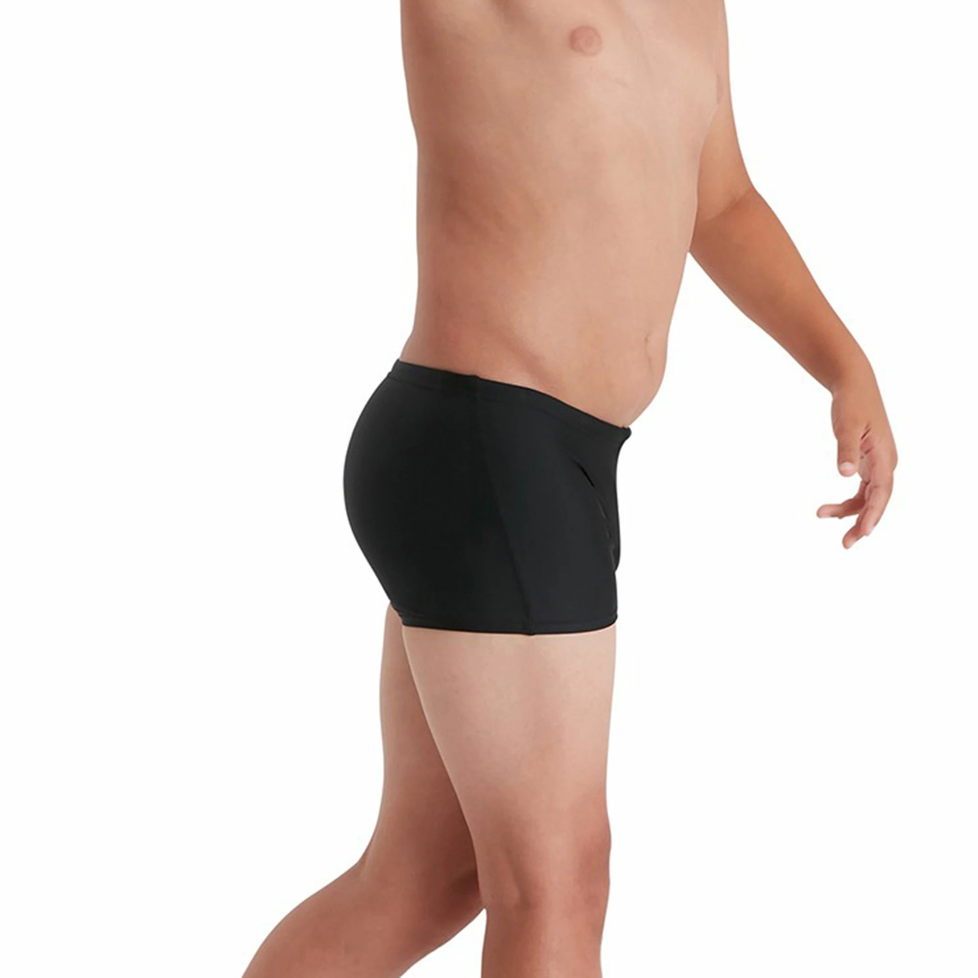 Speedo Plastisol Placement Schwimmshort Jungen Schwarz - Grün - Blau 5 Speedo Plastisol Placement Schwimmshort Jungen Schwarz - Grün - Blau – Bild 3