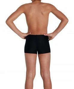 Speedo Plastisol Placement Schwimmshort Jungen Schwarz - Orange - Blau -Adidas-Shop Speedo Plastisol Placement Zwemboxer Jongens 3 2209141346