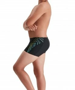 Speedo Plastisol Placement Schwimmshort Jungen Schwarz - Grün - Blau 11 Speedo Plastisol Placement Schwimmshort Jungen Schwarz - Grün - Blau -Adidas-Shop Speedo Plastisol Placement Zwemboxer Jongens 4 2203031135