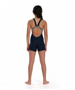 Speedo Printed Leaderback Legsuit Badeanzug Mädchen Marine - Rosa - Weiß 9 Speedo Printed Leaderback Legsuit Badeanzug Mädchen Marine - Rosa - Weiß -Adidas-Shop Speedo Printed Leaderback Legsuit Badpak Meisjes 4 2208110902