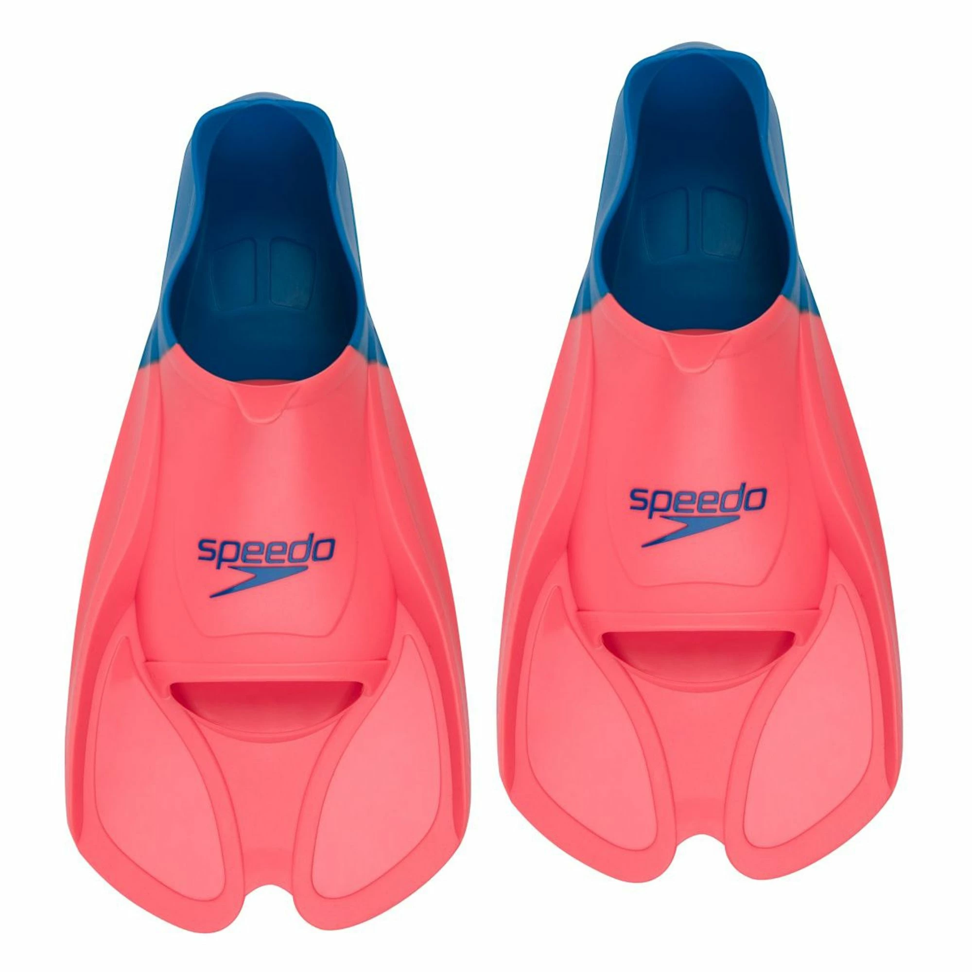 Speedo Training Schwimmflossen Orange - Blau 3 Speedo Training Schwimmflossen Orange - Blau