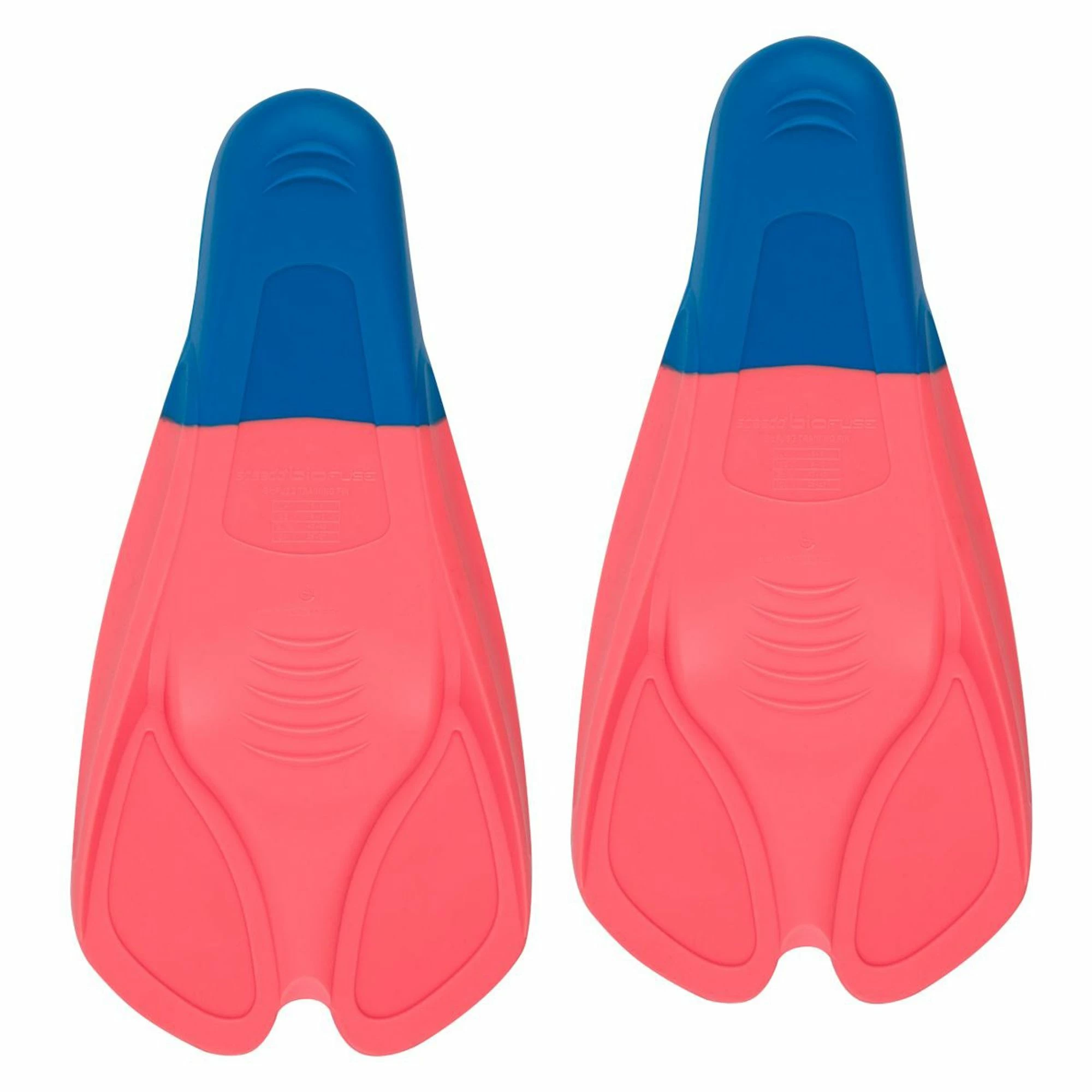 Speedo Training Schwimmflossen Orange - Blau 4 Speedo Training Schwimmflossen Orange - Blau – Bild 2