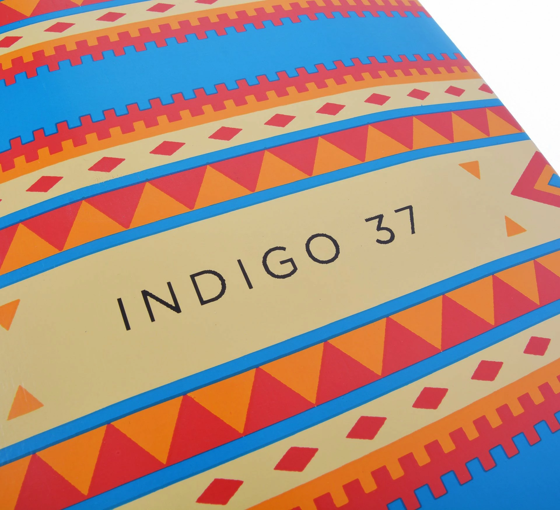 Tempish Indigo Longboard 36" Rot - Blau - Gelb - Braun 12 Tempish Indigo Longboard 36" Rot - Blau - Gelb - Braun – Bild 10