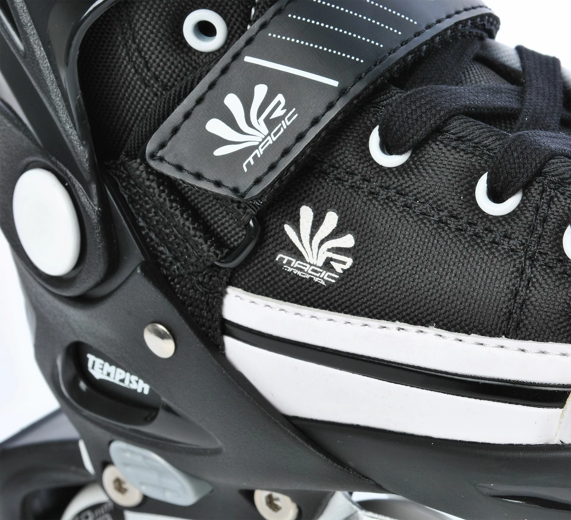 Tempish Magic Rebel Skate Kinder Schwarz - Weiß 15 Tempish Magic Rebel Skate Kinder Schwarz - Weiß – Bild 13