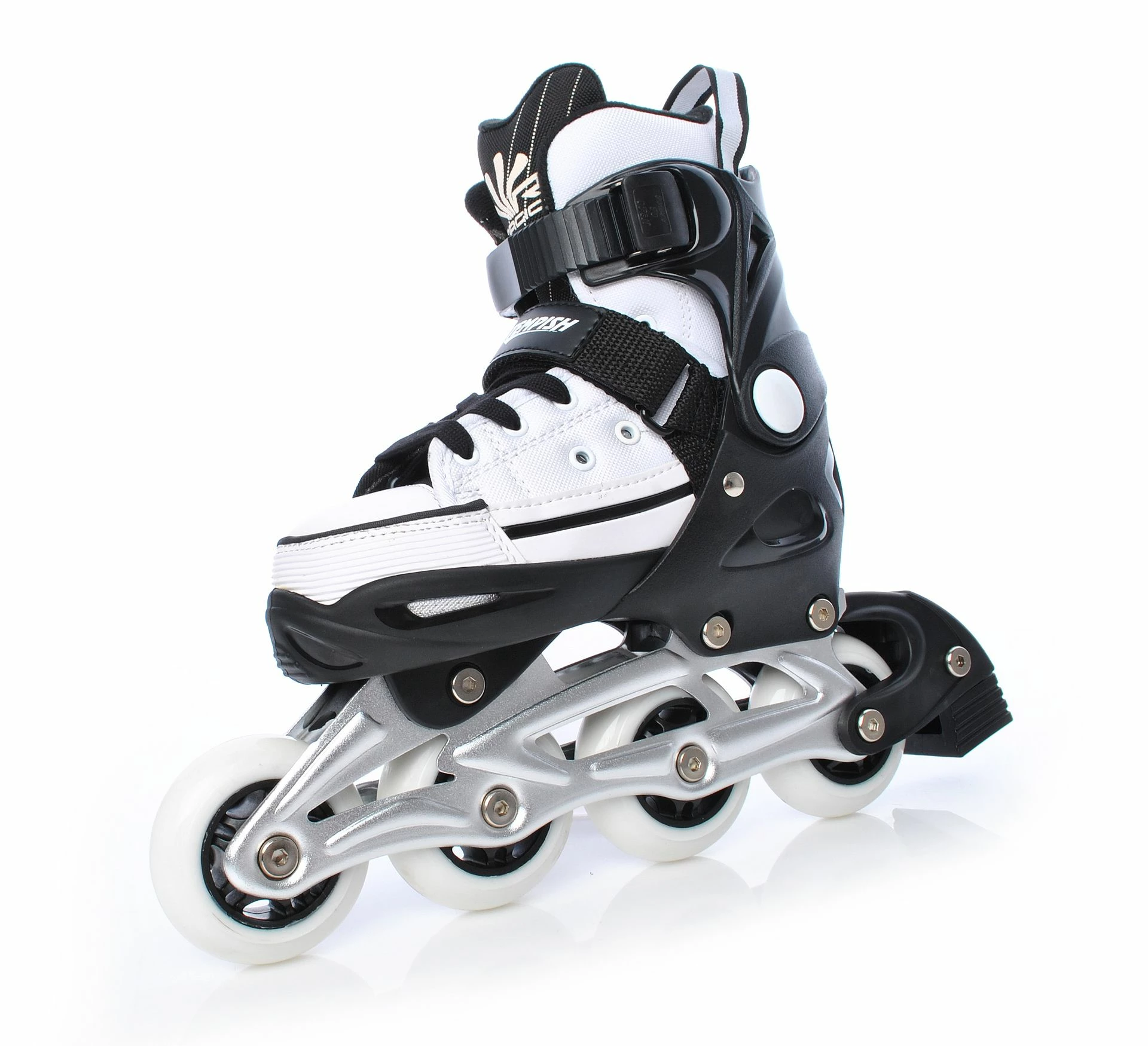 Tempish Magic Rebel Skate Kinder Schwarz - Weiß 6 Tempish Magic Rebel Skate Kinder Schwarz - Weiß – Bild 4