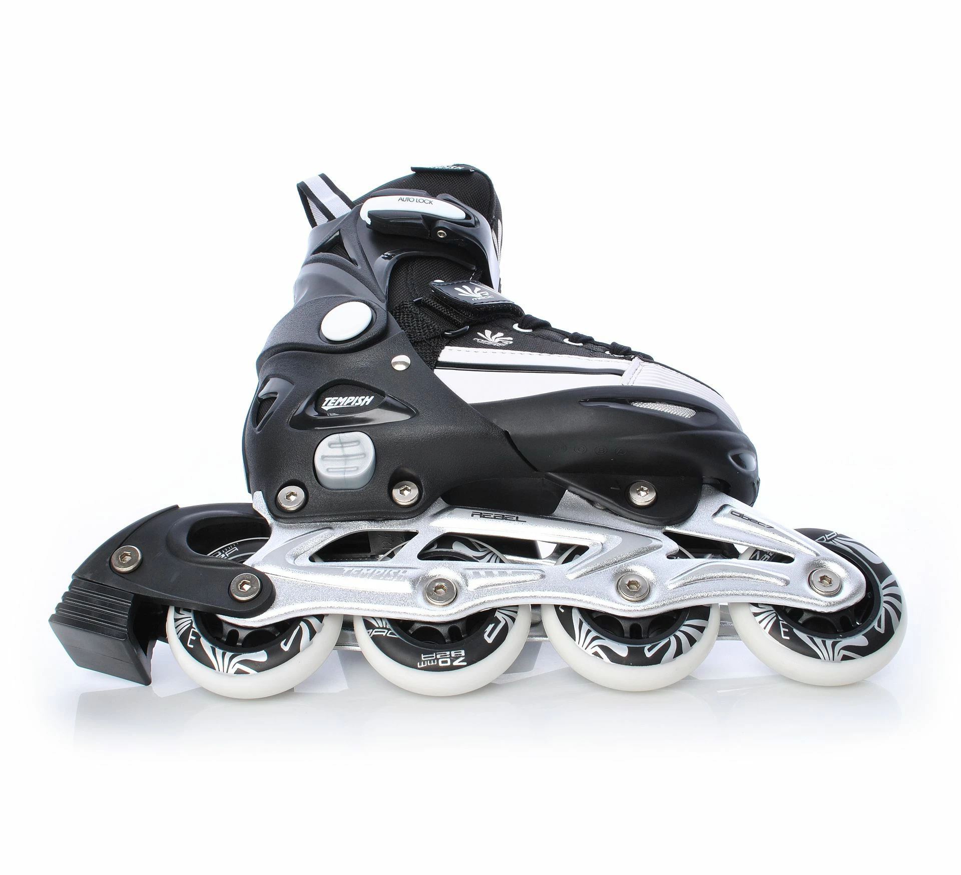 Tempish Magic Rebel Skate Kinder Schwarz - Weiß 7 Tempish Magic Rebel Skate Kinder Schwarz - Weiß – Bild 5