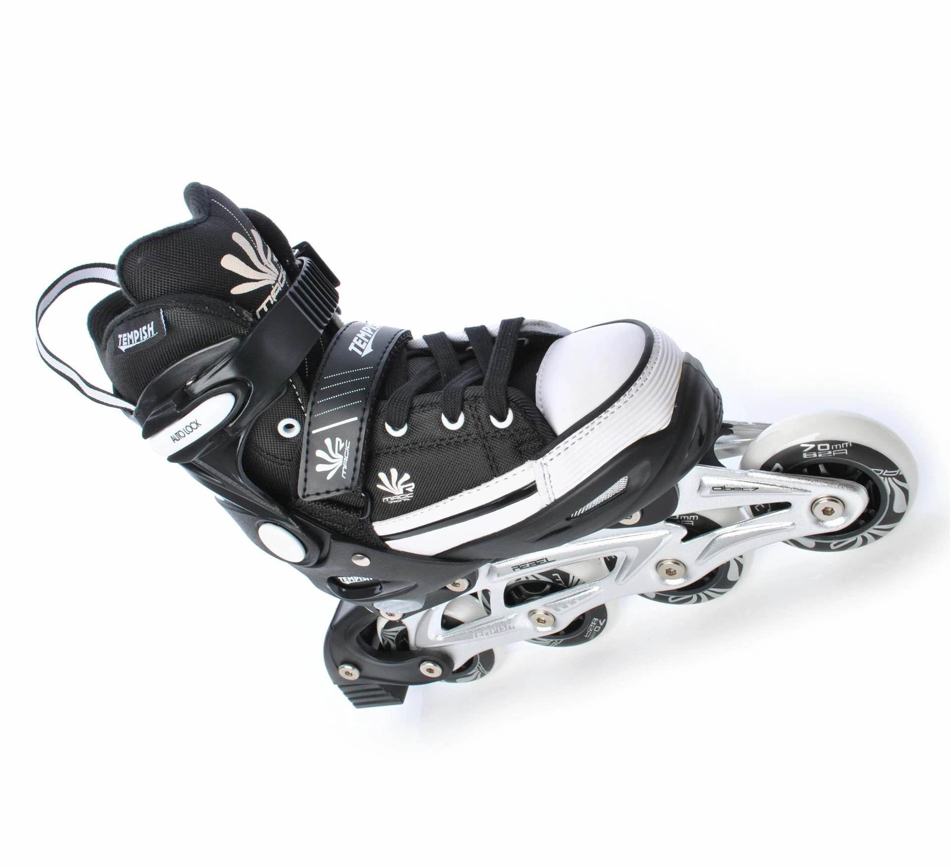 Tempish Magic Rebel Skate Kinder Schwarz - Weiß 9 Tempish Magic Rebel Skate Kinder Schwarz - Weiß – Bild 7