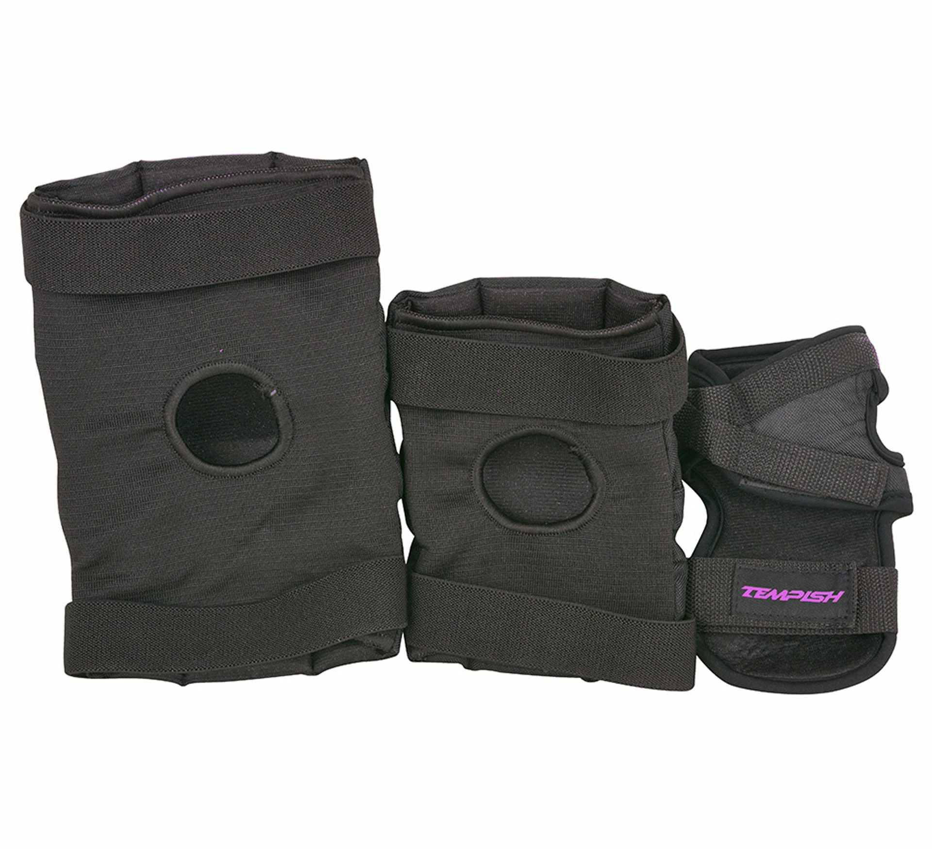 Tempish Taky 3 Protection Set Schwarz - Rosa 4 Tempish Taky 3 Protection Set Schwarz - Rosa – Bild 2