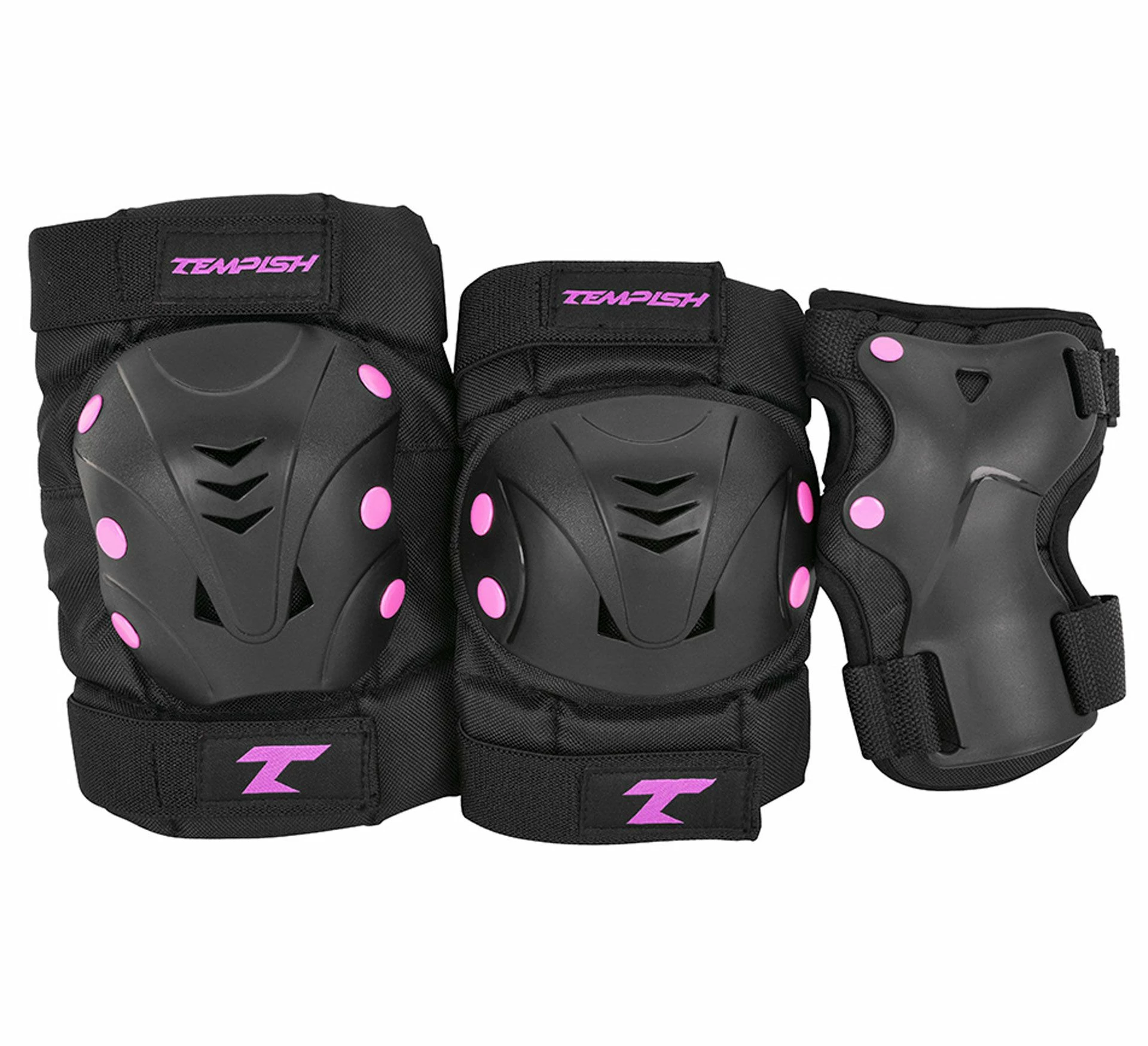 Tempish Taky 3 Protection Set Schwarz - Rosa 3 Tempish Taky 3 Protection Set Schwarz - Rosa