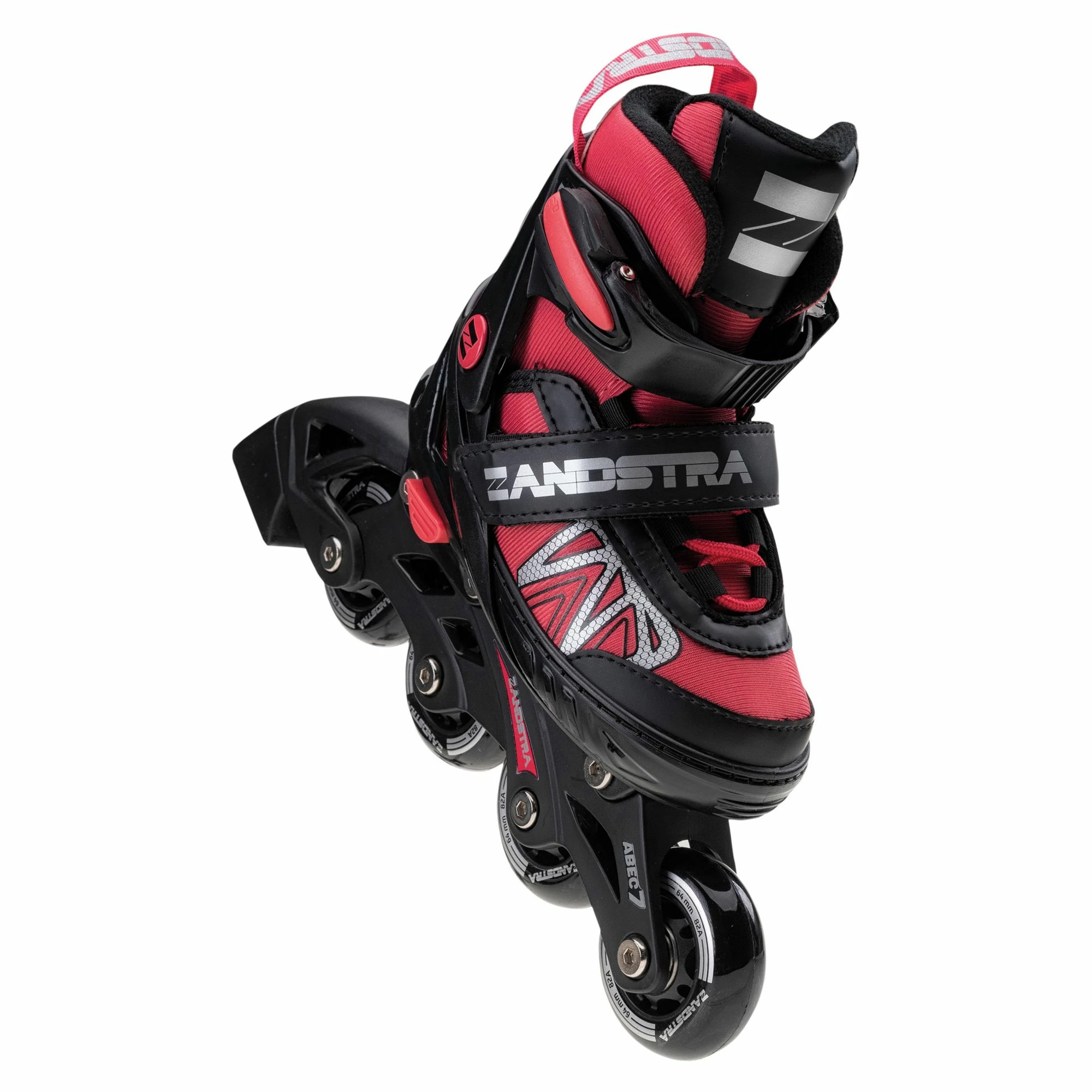 Zandstra 2-in-1 Schlittschuhe/Skate Combo Junior (verstellbar) Rot - Schwarz - Silber 7 Zandstra 2-in-1 Schlittschuhe/Skate Combo Junior (verstellbar) Rot - Schwarz - Silber – Bild 5