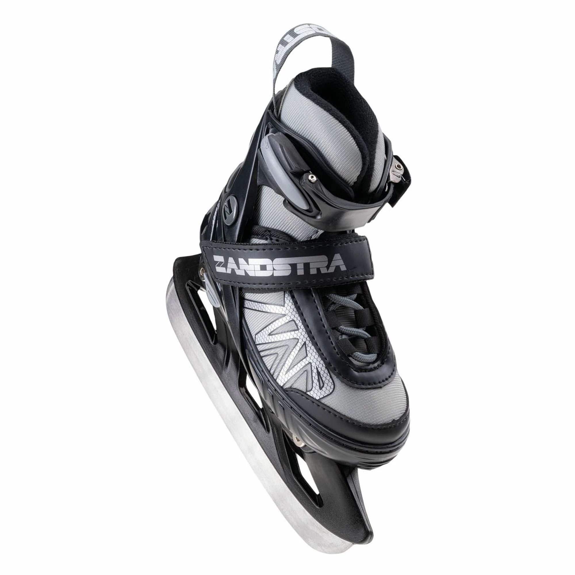 Zandstra 2-in-1 Schlittschuhe/Skate Combo Junior (verstellbar) Grau - Schwarz - Silber 8 Zandstra 2-in-1 Schlittschuhe/Skate Combo Junior (verstellbar) Grau - Schwarz - Silber – Bild 6